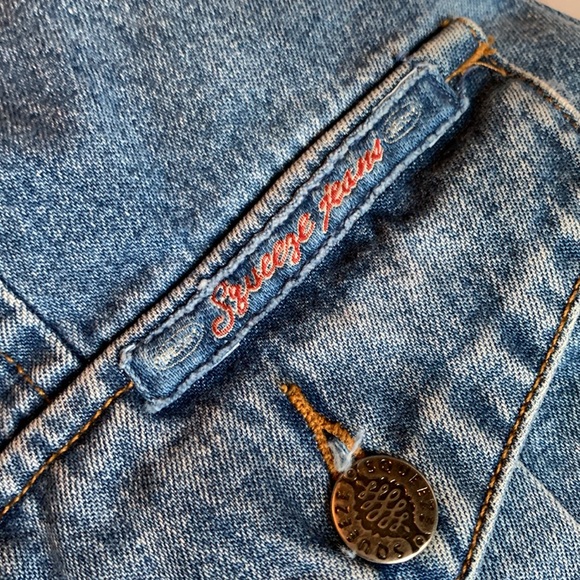 Fitted Denim Dress - Picture 5 of 7